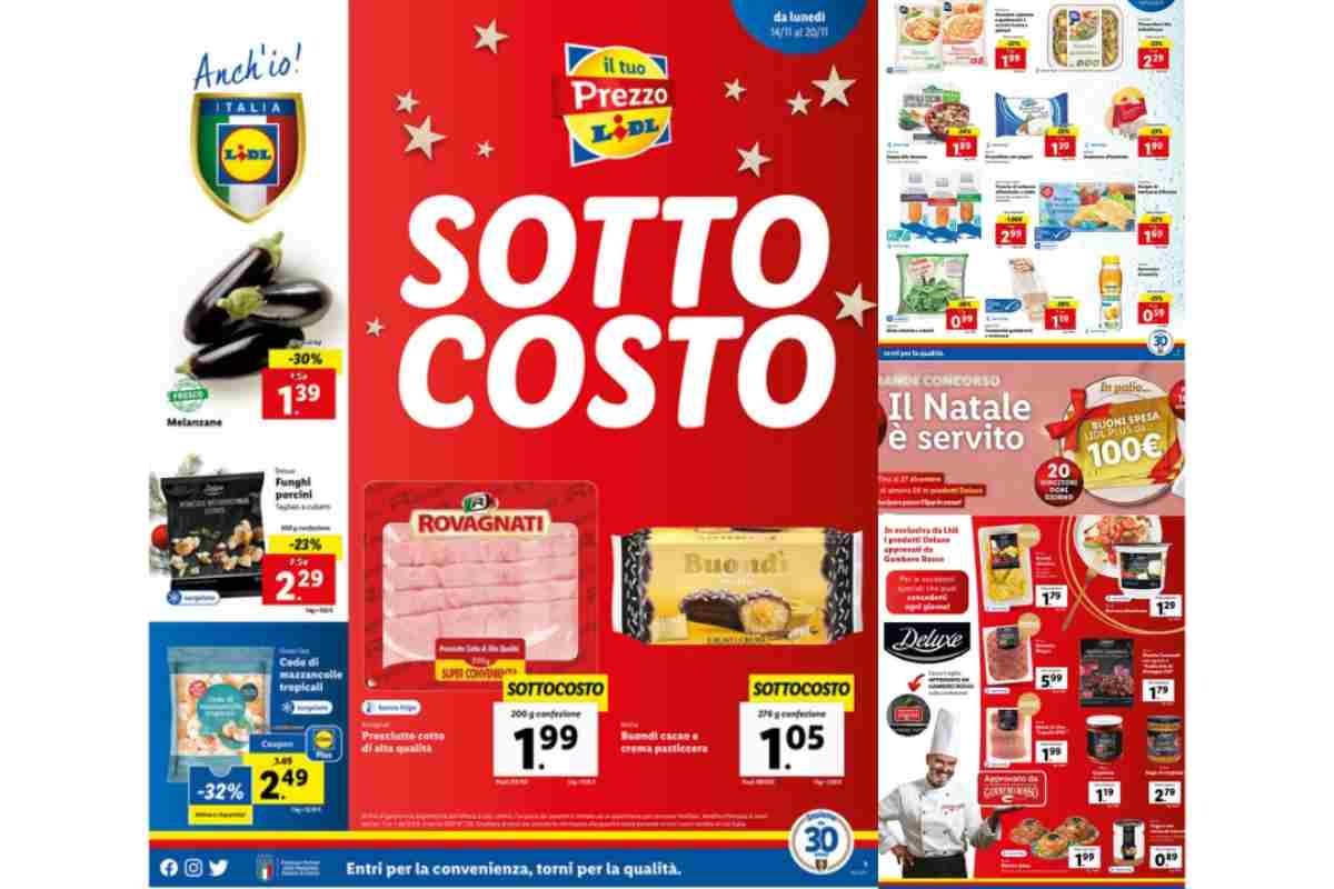 Ecco tutte le migliori oefferte della Lidl e come ottenere 100 euro di buoni spesa 