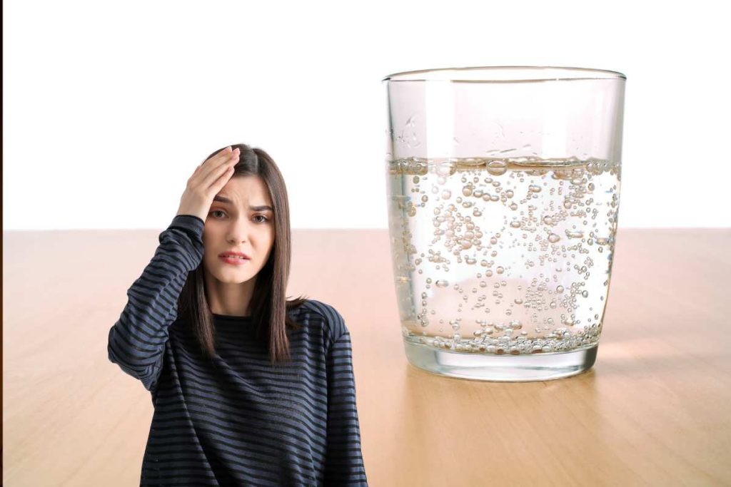 bere acqua frizzante ogni giorno cosa succede corpo