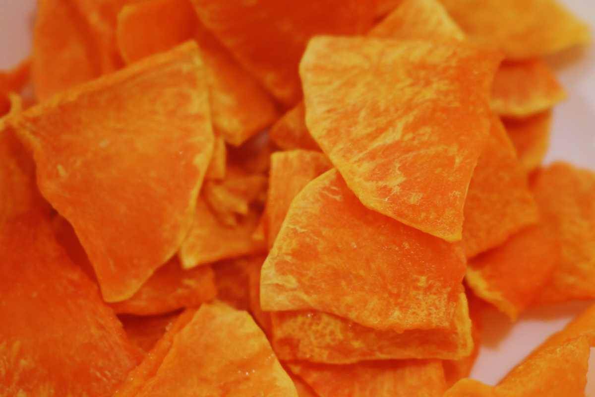 come fare le chips di zucca