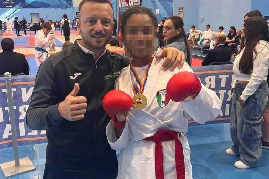 Pia Balotelli campionessa karate