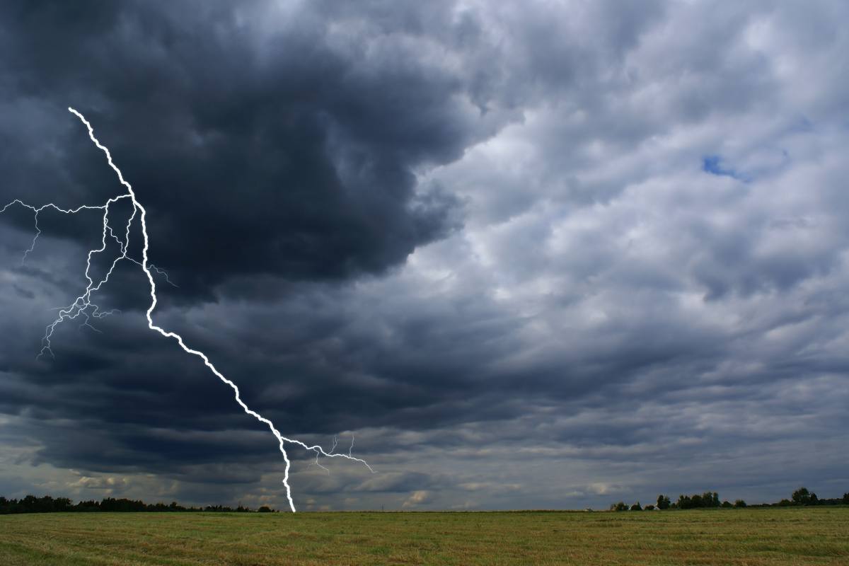 temporale nel catanese