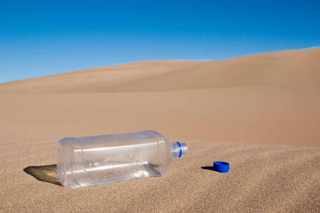 Scarsità d'acqua nel deserto