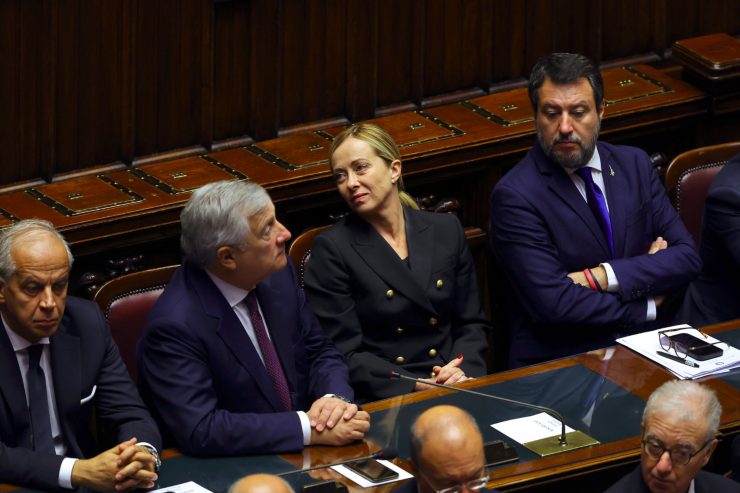 Meloni, Salvini, Tajani