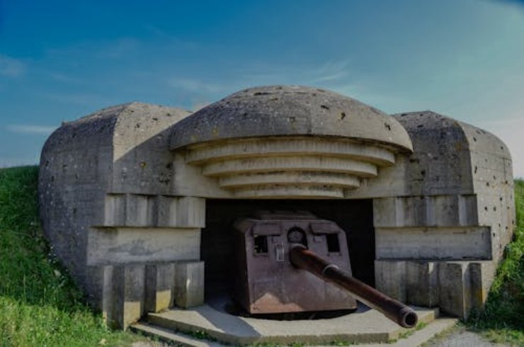 Ingresso di un bunker anti-atomico (Pexels)