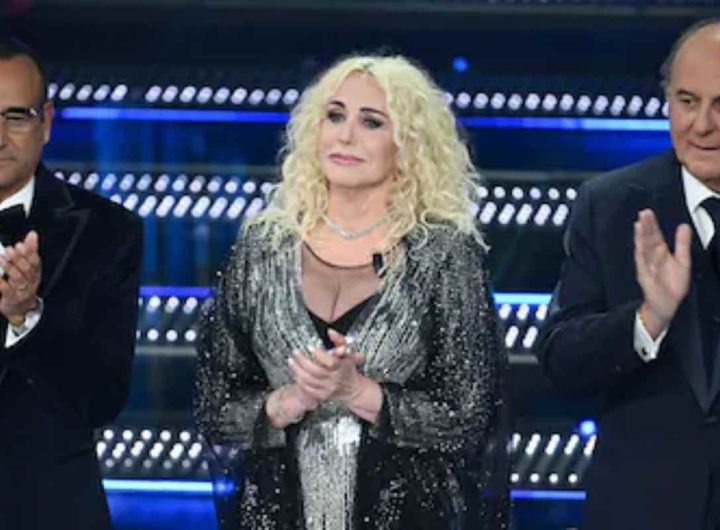 Sanremo Antonella Clerici lacrime dolore crolla