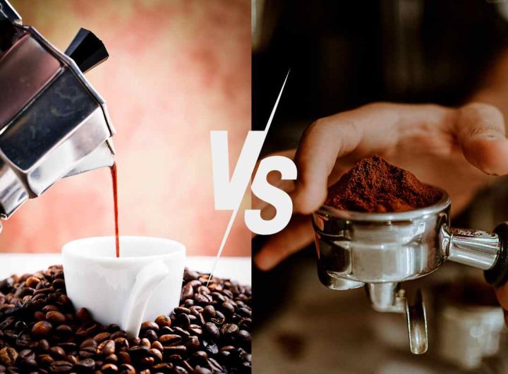 Caffè in moka vs caffè con macchinetta